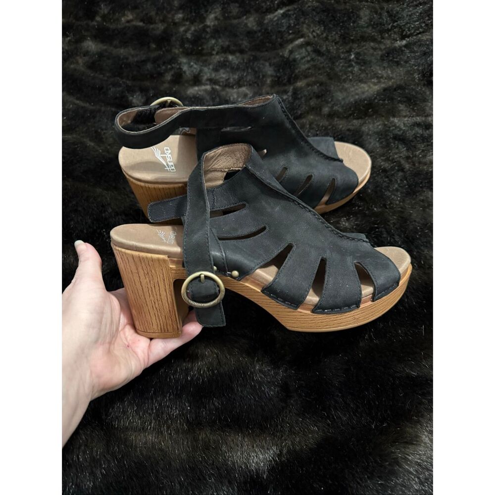 Dansko Demetra EU 41 US 10.5 European Market Caged Strappy Slingback Sandal shoe